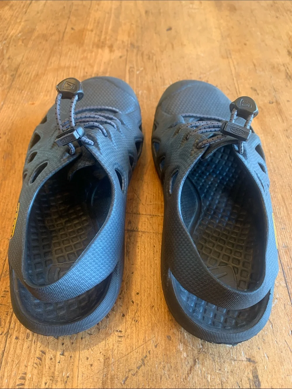KEEN Kids Black Closed-Toe Water Shoes